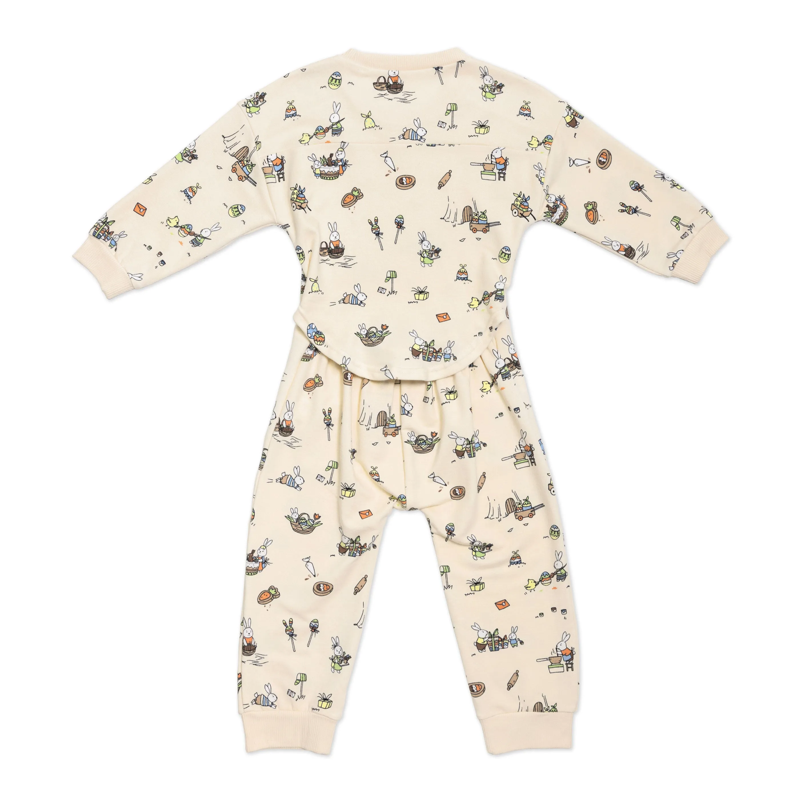 ---Bunny Workshop French Terry Daywear Romper--