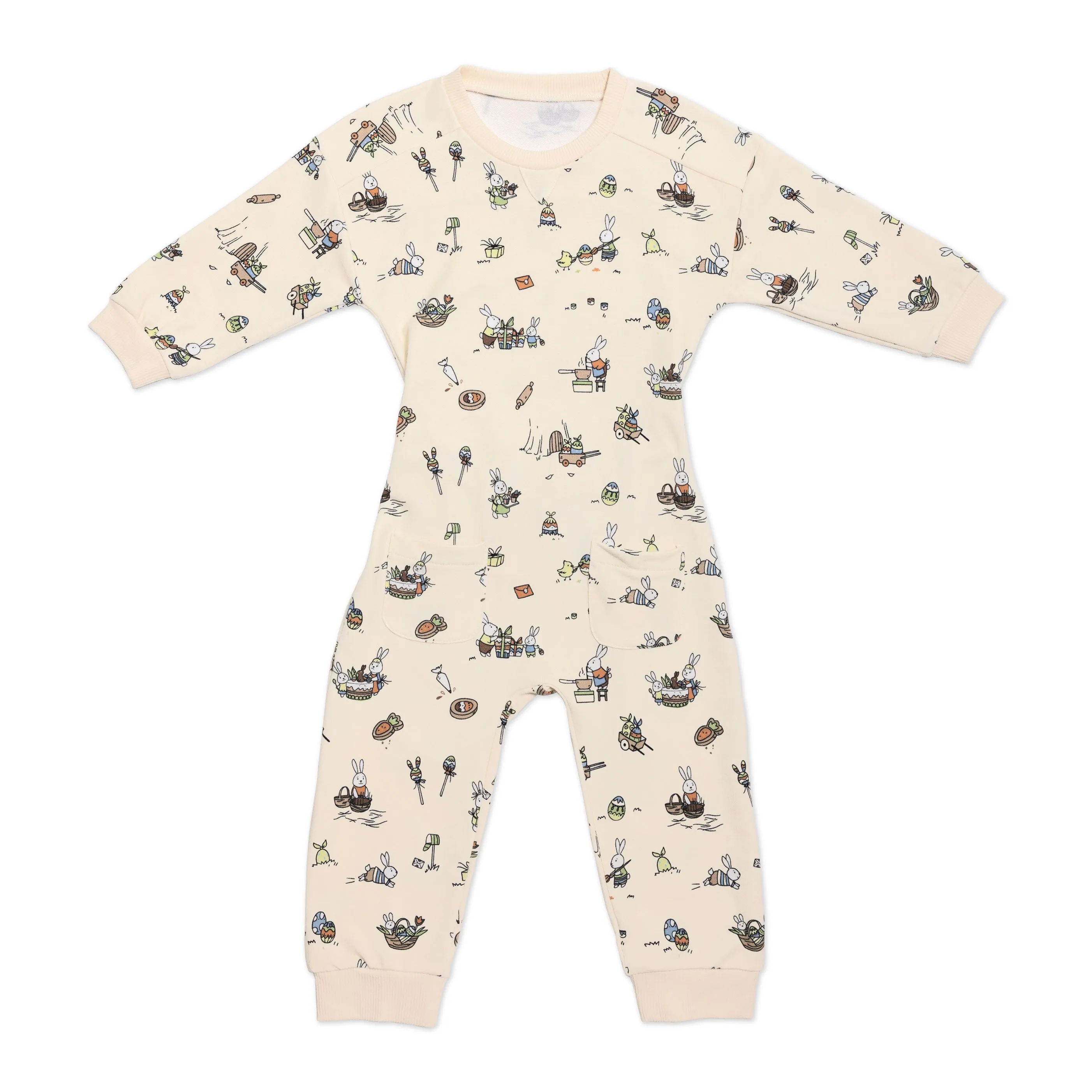 ---Bunny Workshop French Terry Daywear Romper--