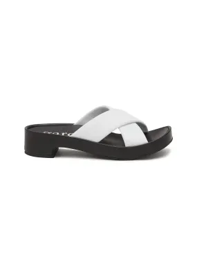 -----------PEDRO GARCIA  ---- ------------ ----Lexia 40 Cross Band Leather Sandals --