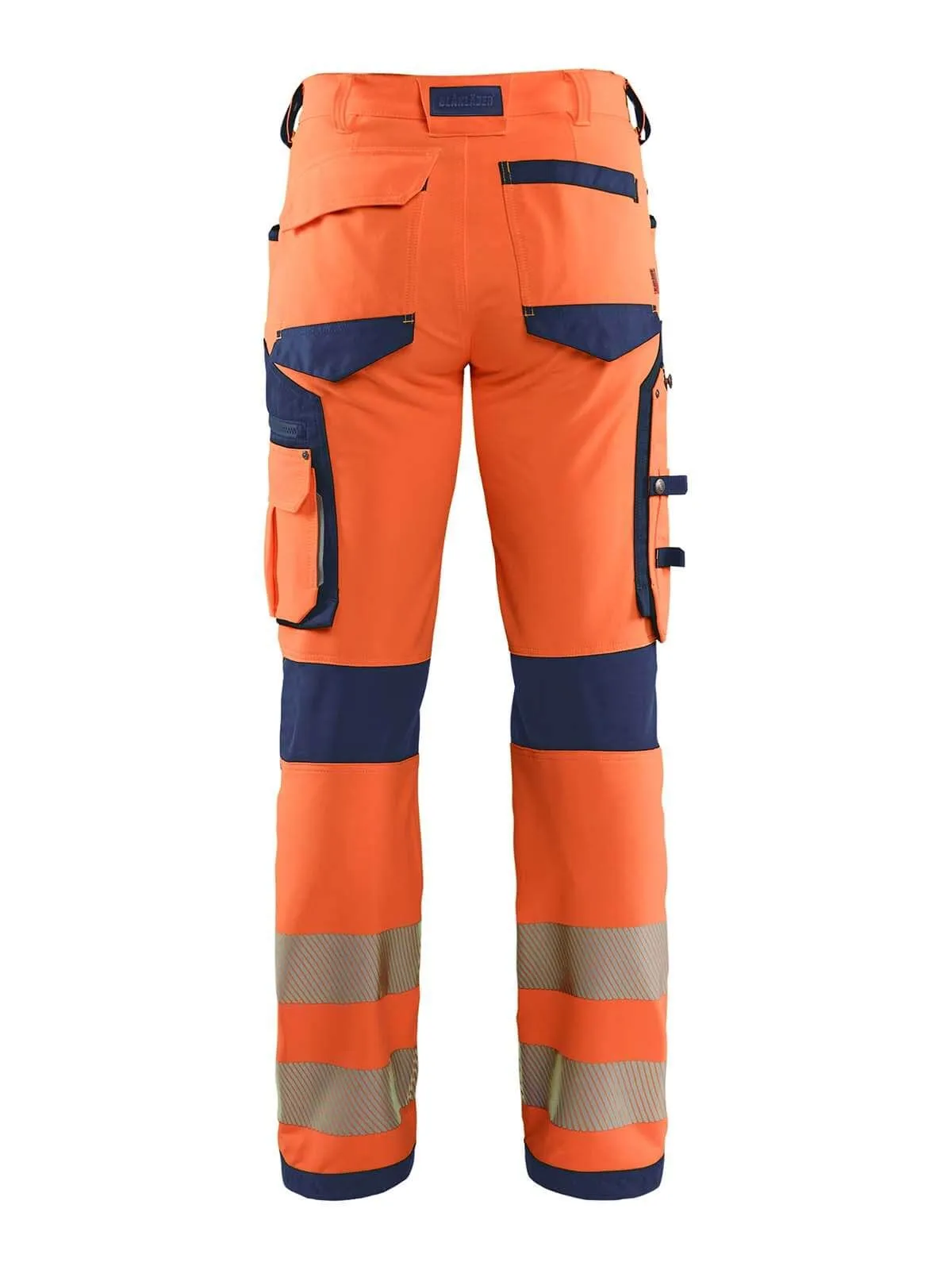 1197-1642 High Vis Work Trousers 4-Way Stretch - Blåkläder