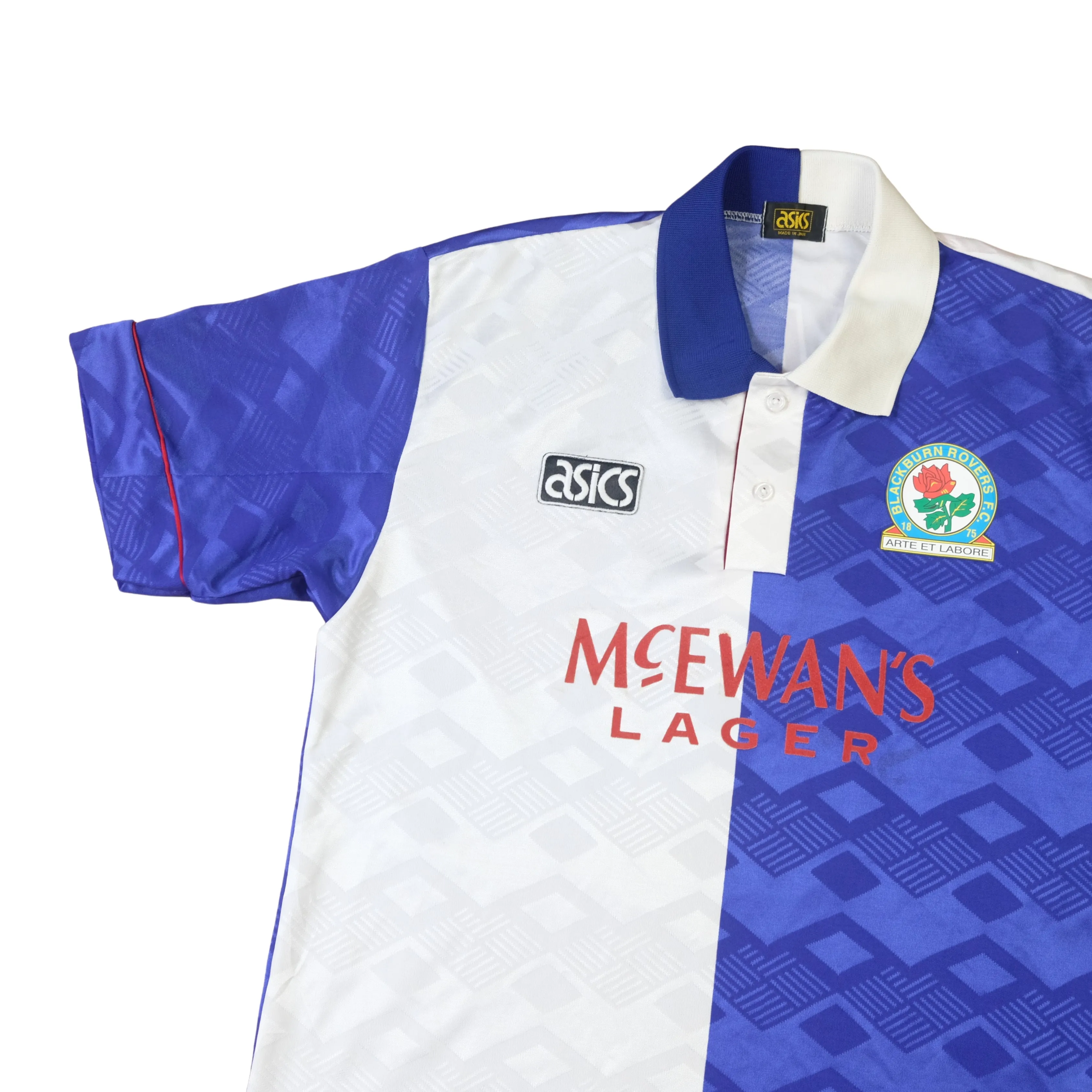 1992/94 Blackburn Rovers Home Shirt Asics Shearer (M/L)