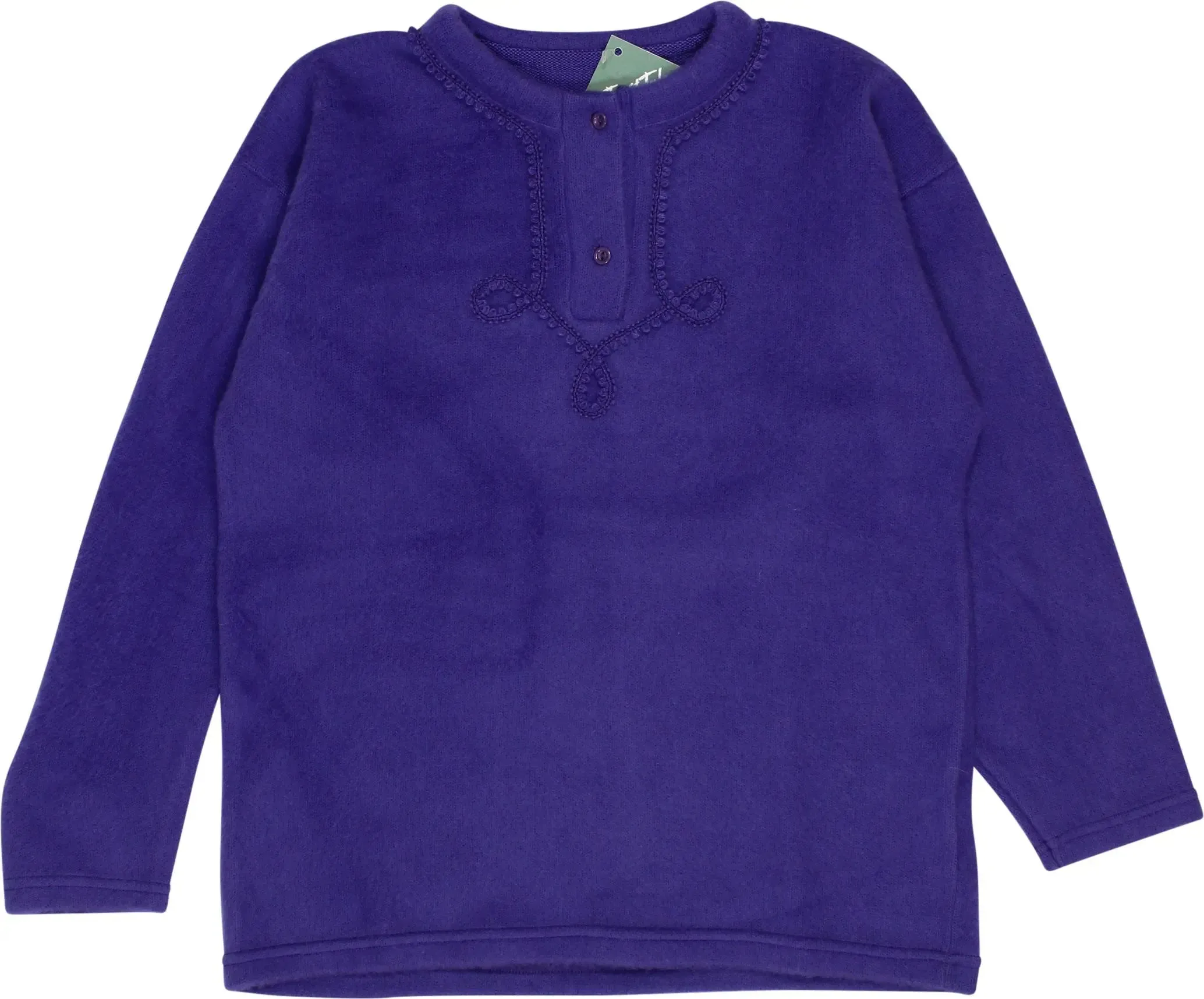 80s Purple Jumper | ThriftTale