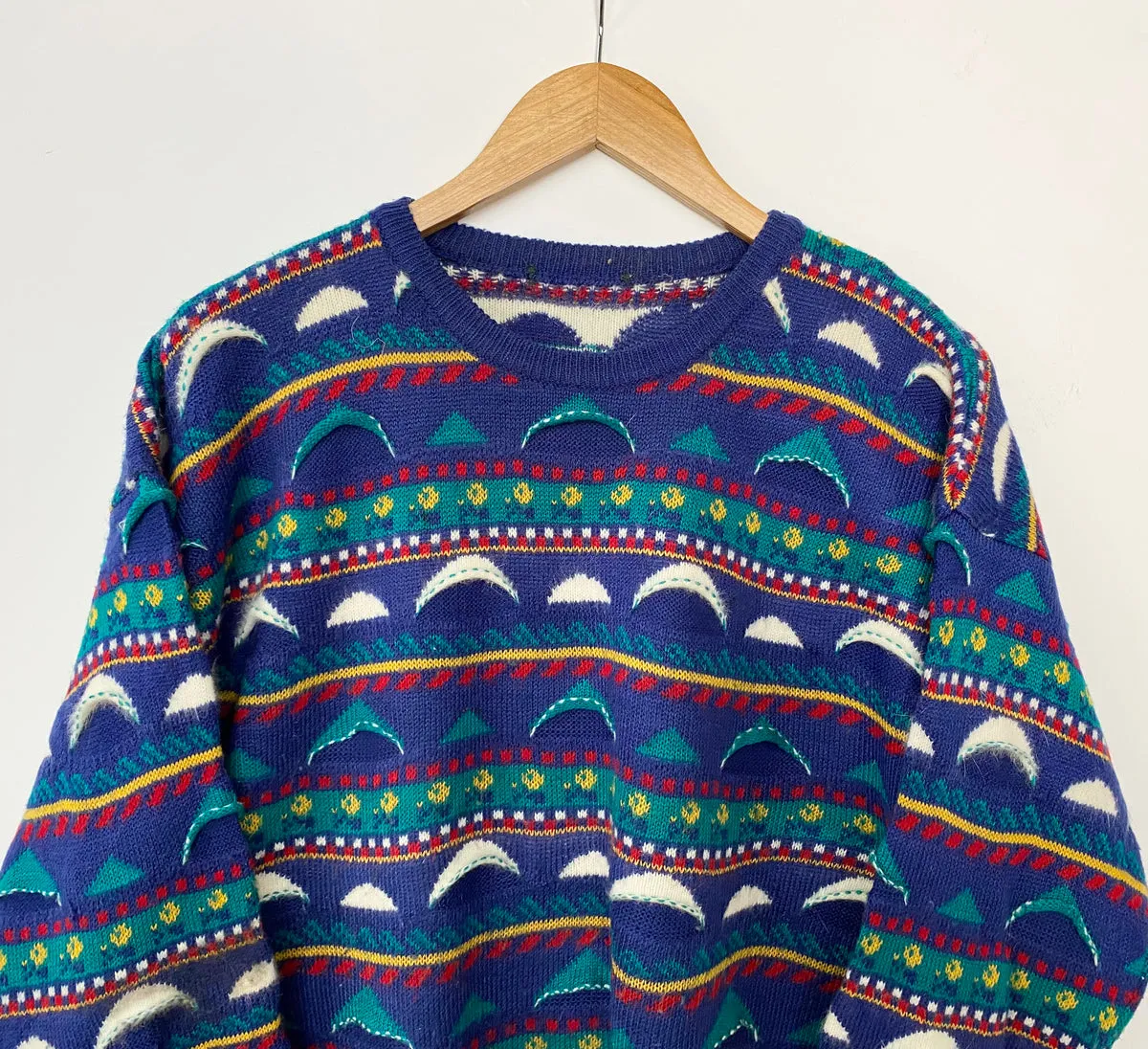 90s Grandad jumper (M)