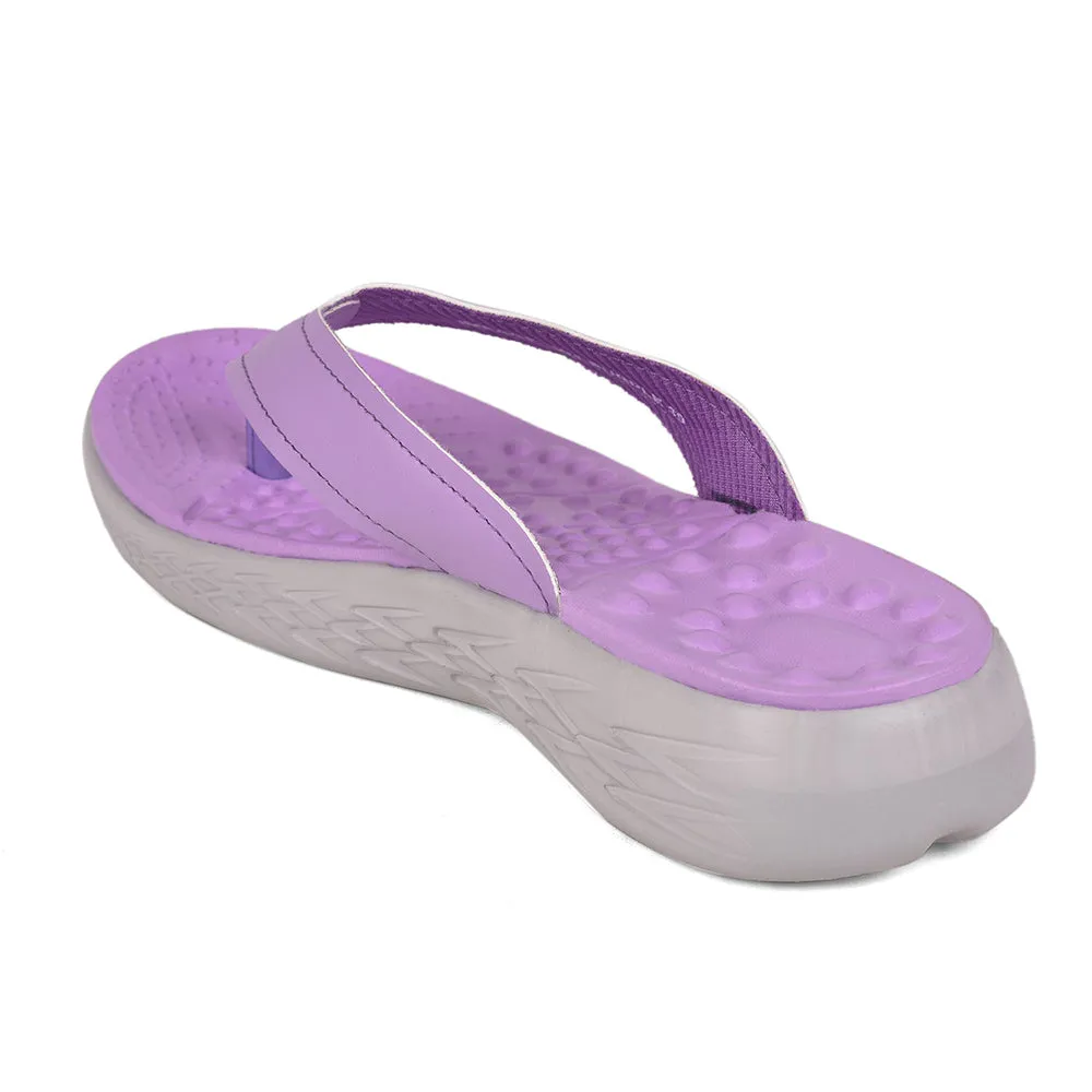 A-HA Casual Purple Slipper For Women IMPACT-W1 By Liberty