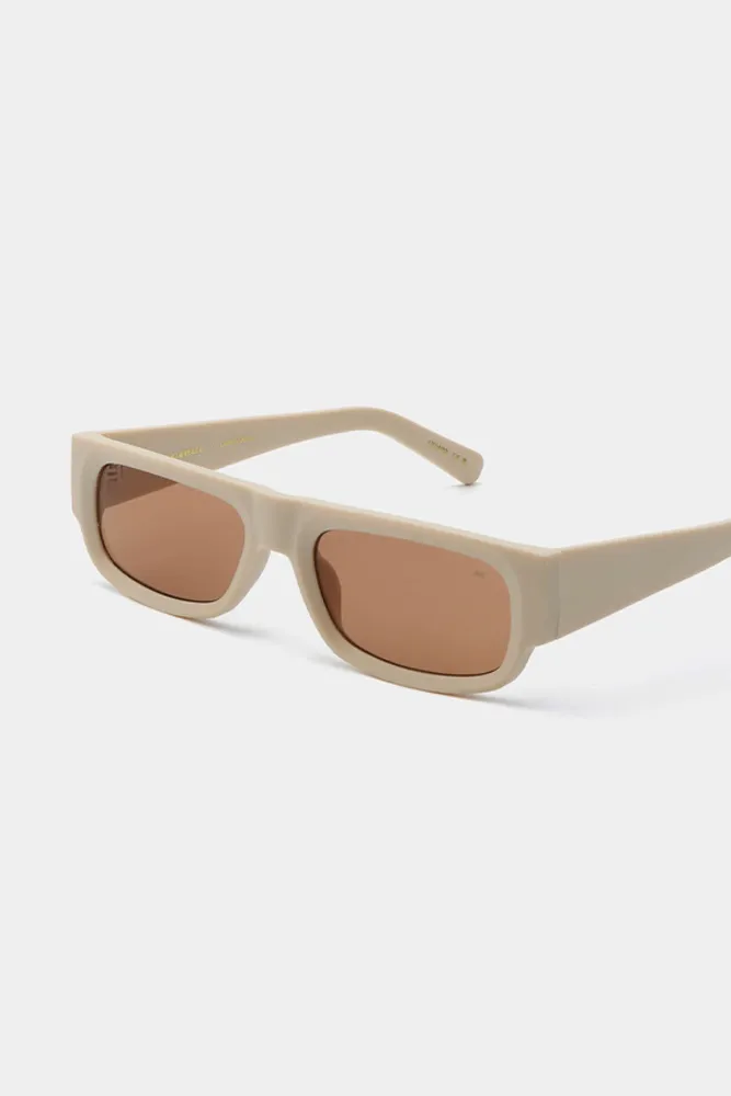 A Kjaerbede Jean Cream Sunglasses