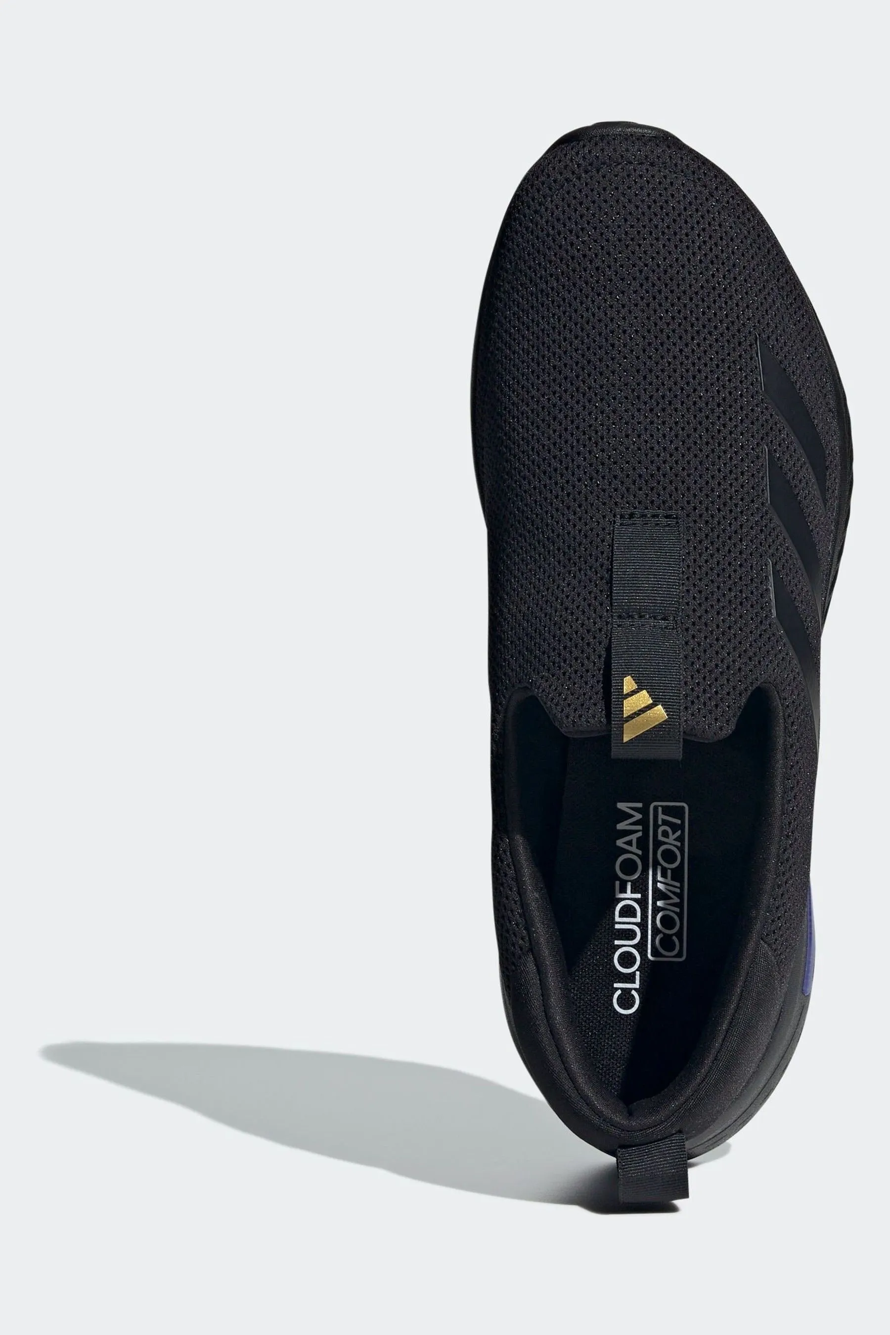 adidas Black Cloudfoam Move Lounger Slip In Trainers