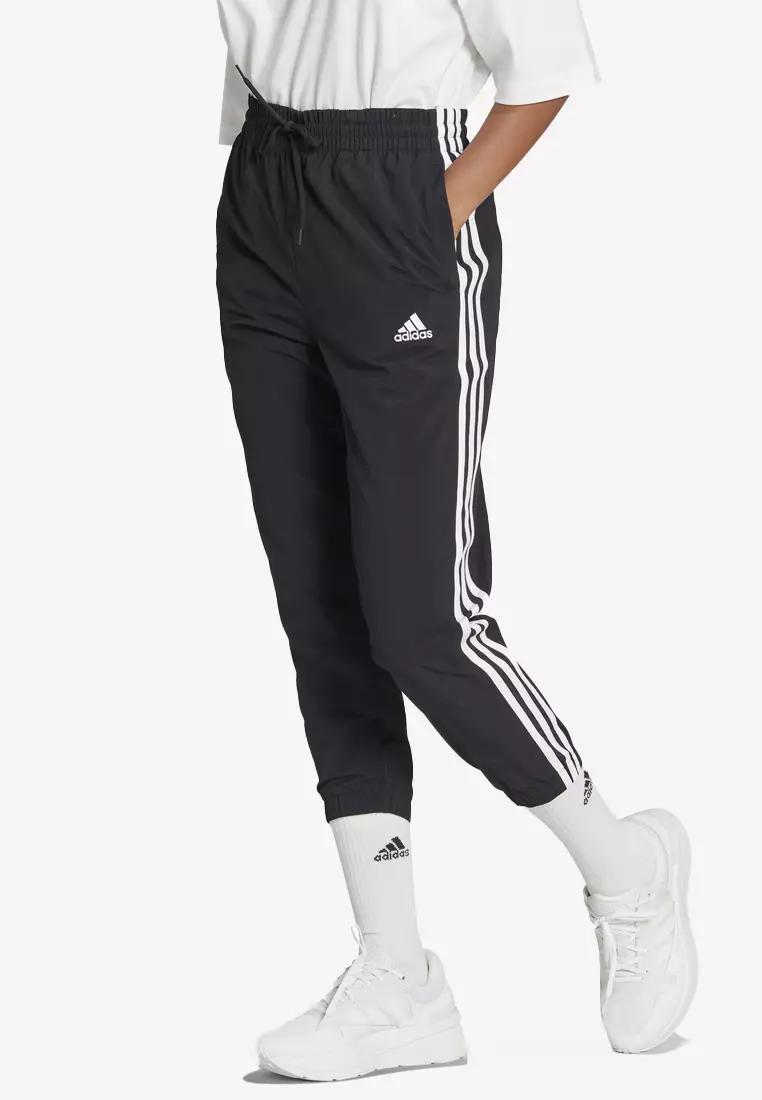 ADIDAS Essentials 3-Stripes Woven 7/8 Tracksuit Bottoms