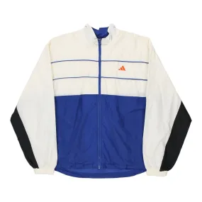 Adidas Jacket - Large Block Colour Polyester Blend