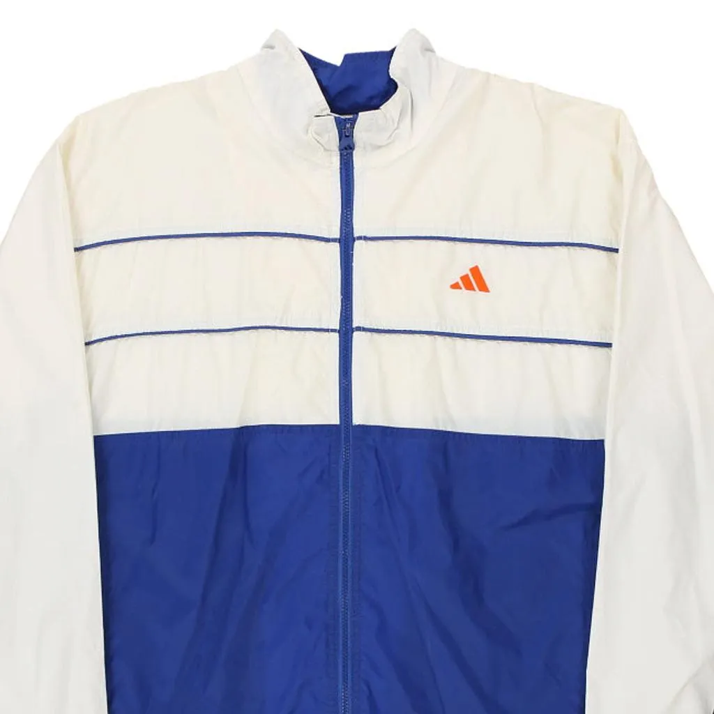 Adidas Jacket - Large Block Colour Polyester Blend