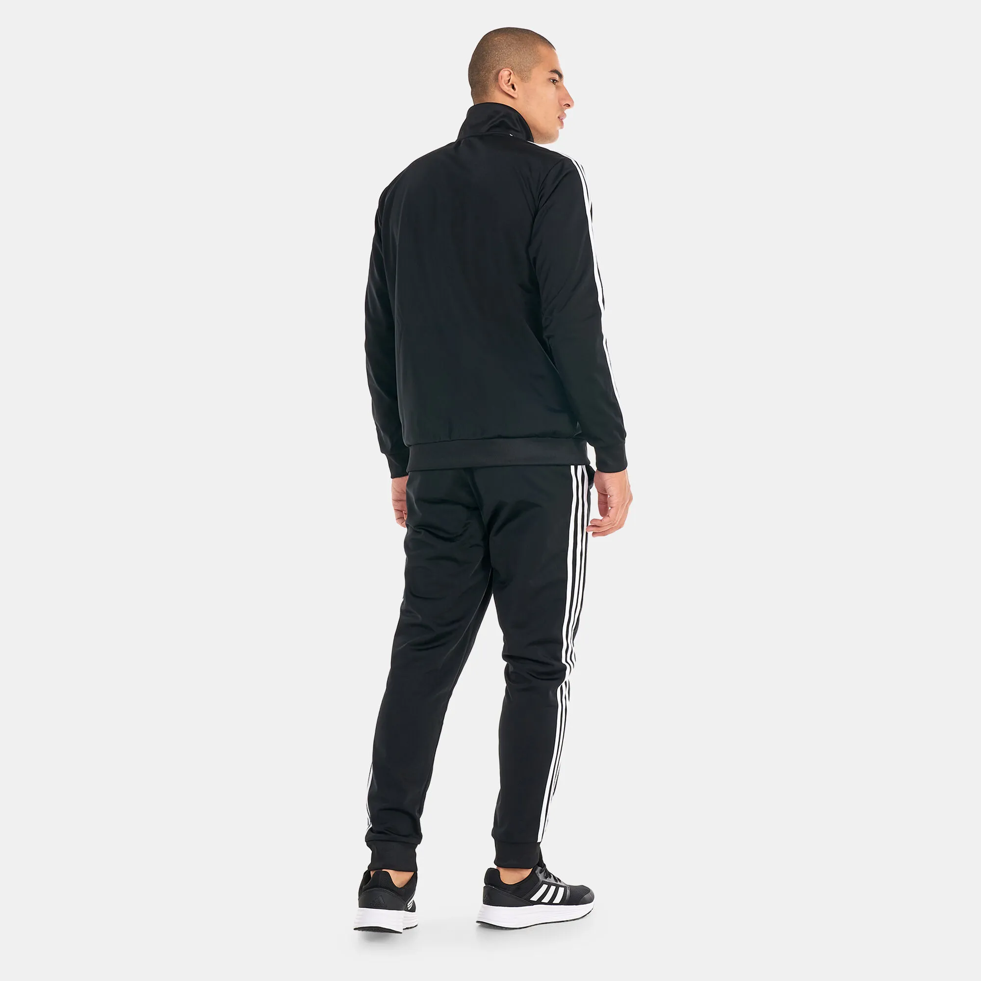 adidas Men's Basic 3-Stripes Tricot Tracksuit