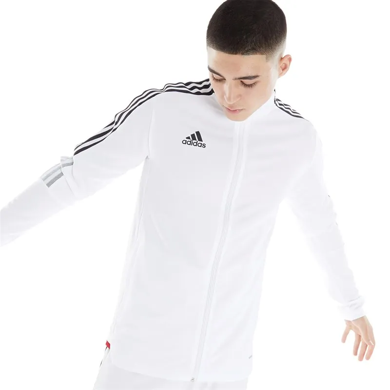 adidas Mens Tiro 21 Tracksuit Top White/Black