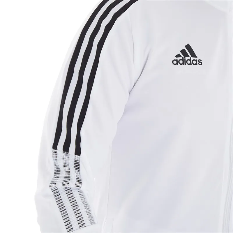 adidas Mens Tiro 21 Tracksuit Top White/Black