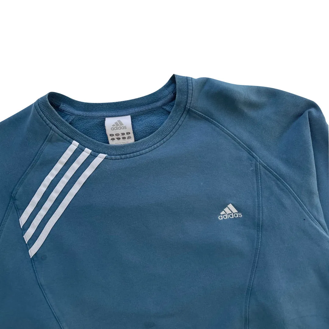 Adidas Sea Blue Sweatshirt