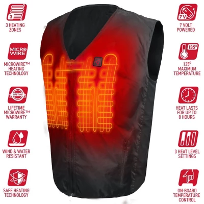 Adult Gerbing 7V Battery Heated Liner Vest