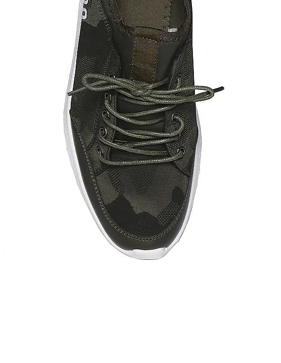 Aeropostale Contrast Sole Camo Pattern Sneakers