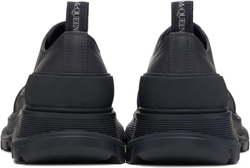 Alexander McQueen Black Tread Slick Sneakers