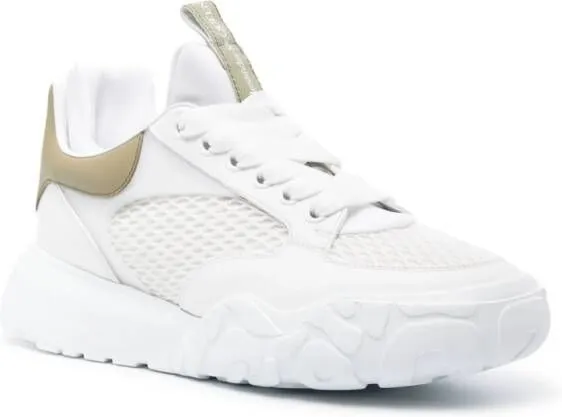 Alexander McQueen panelled chunky sneakers White