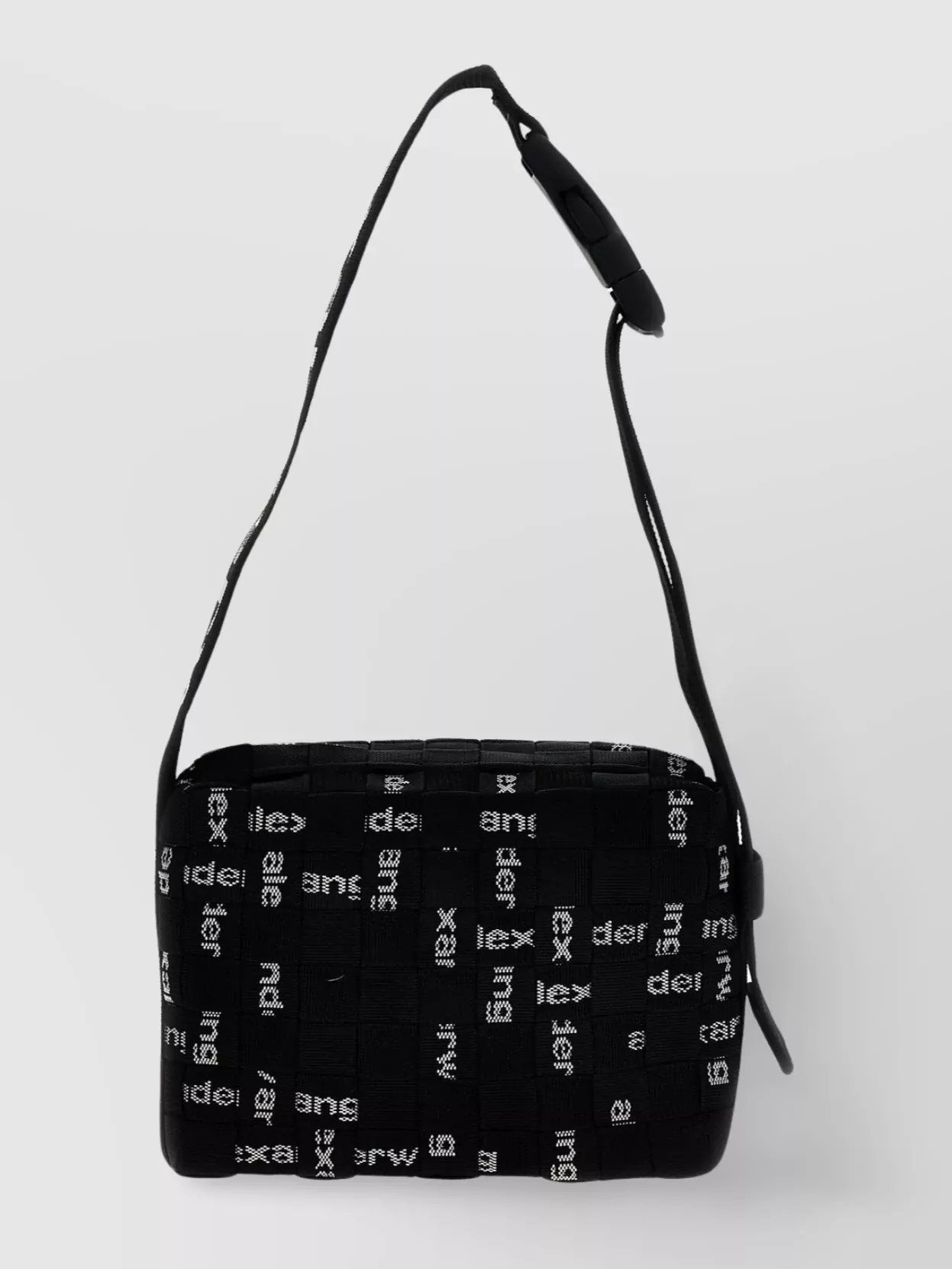 Alexander Wang   Adjustable strap rectangular woven texture shoulder bag