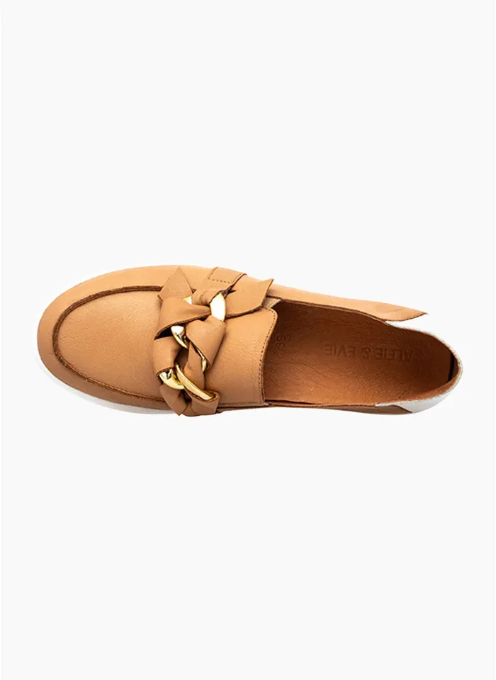 Alfie & Evie Mafia Loafer - Camel