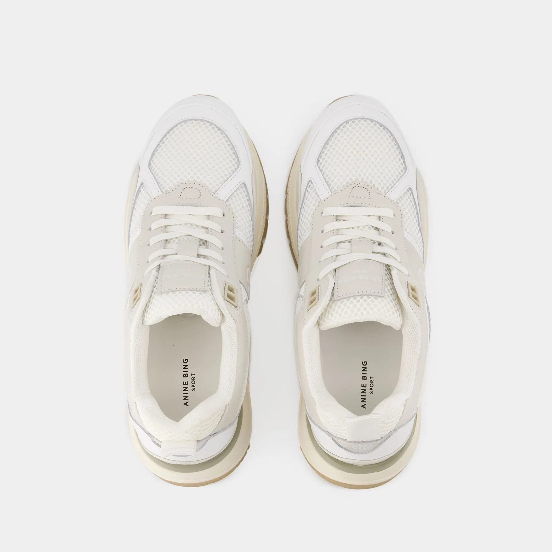 ANINE BING  Dina Sneakers - Anine Bing - Leather - White