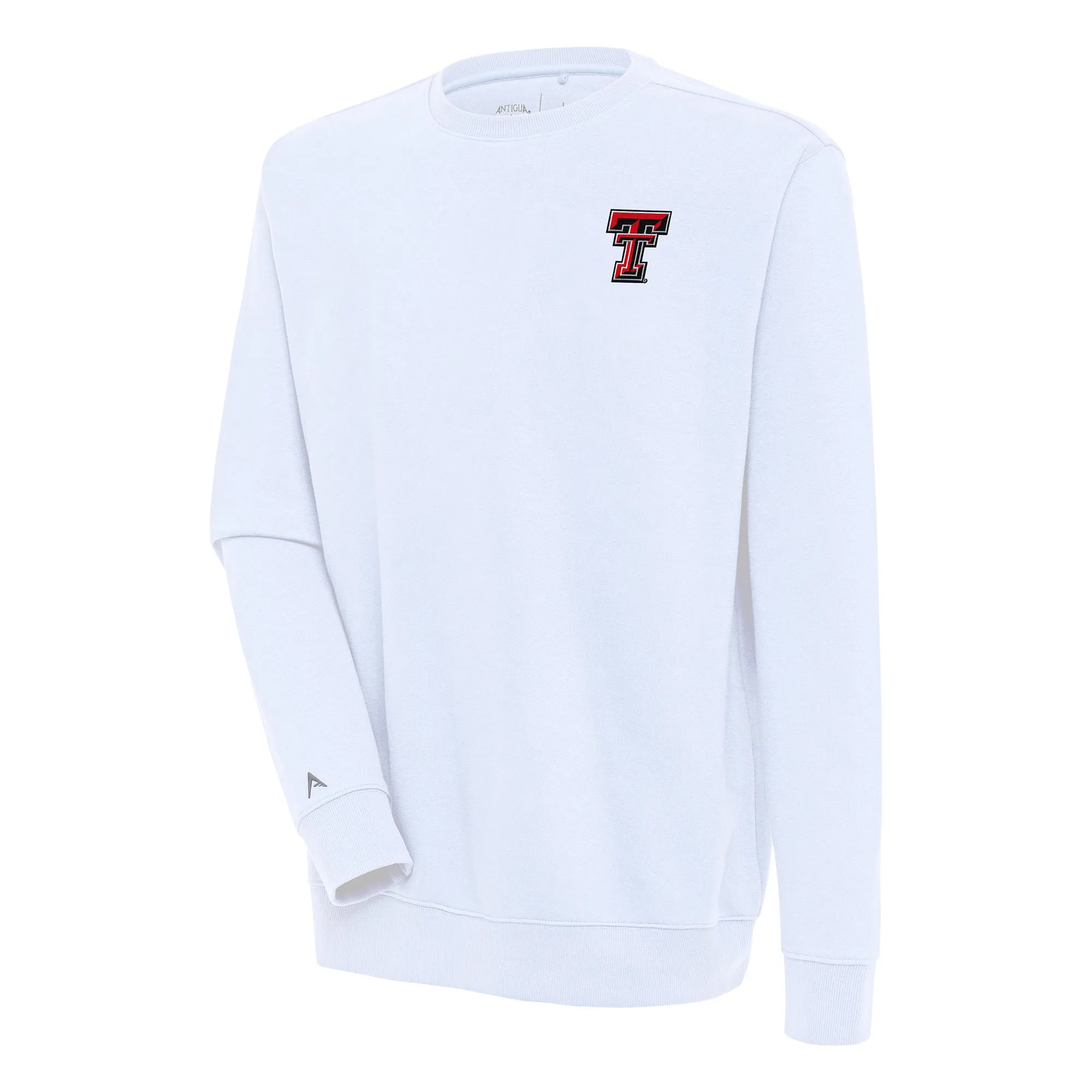 Antigua  Texas Tech Red Raiders White Victory Pullover Sweatshirt