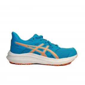 Asics JOLT 4 GS | Island Blue/Sun Peach | Childrens Lace Up Sports Trainers