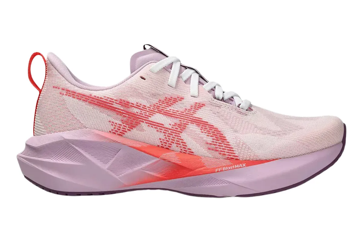 Asics Novablast 5 B White/Coral Reef Womens