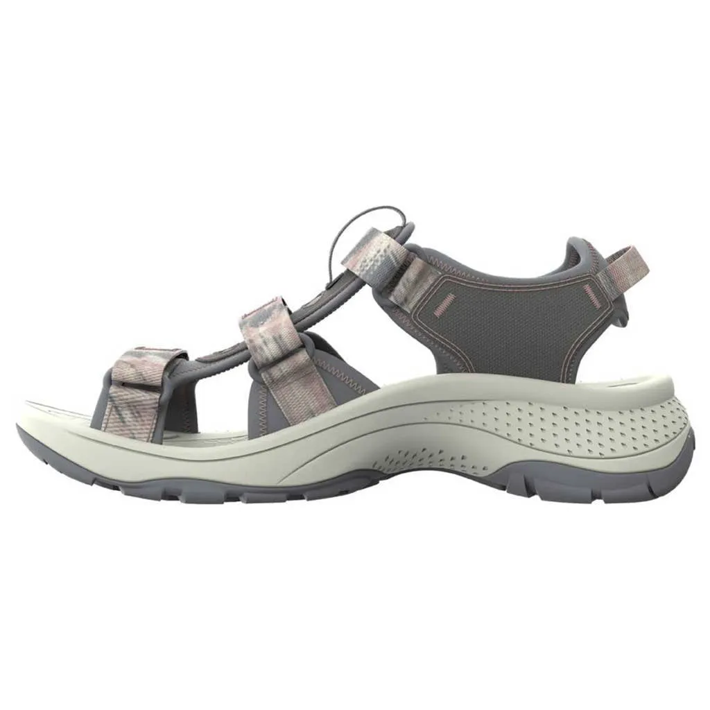 Astoria West Open Toe Textile Women's Wedge Sandals