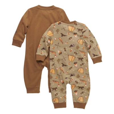 Baby Carhartt Camp Long Sleeve Romper Set