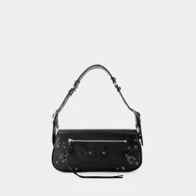 Balenciaga  Le Cagole Sling S Shoulder Bag - Balenciaga - Leather - Black