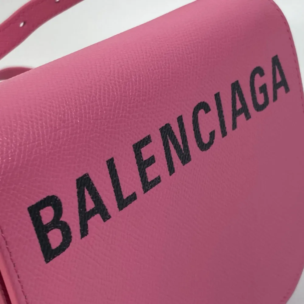 BALENCIAGA Shoulder Bag 550639 leather pink Ville di Women