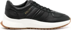 Bally logo-print panelled sneakers Black