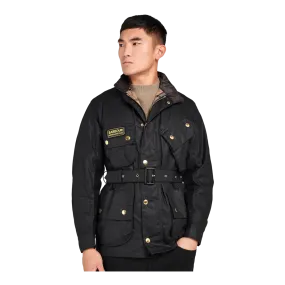 Barbour International Original Waxed Jacket in Black