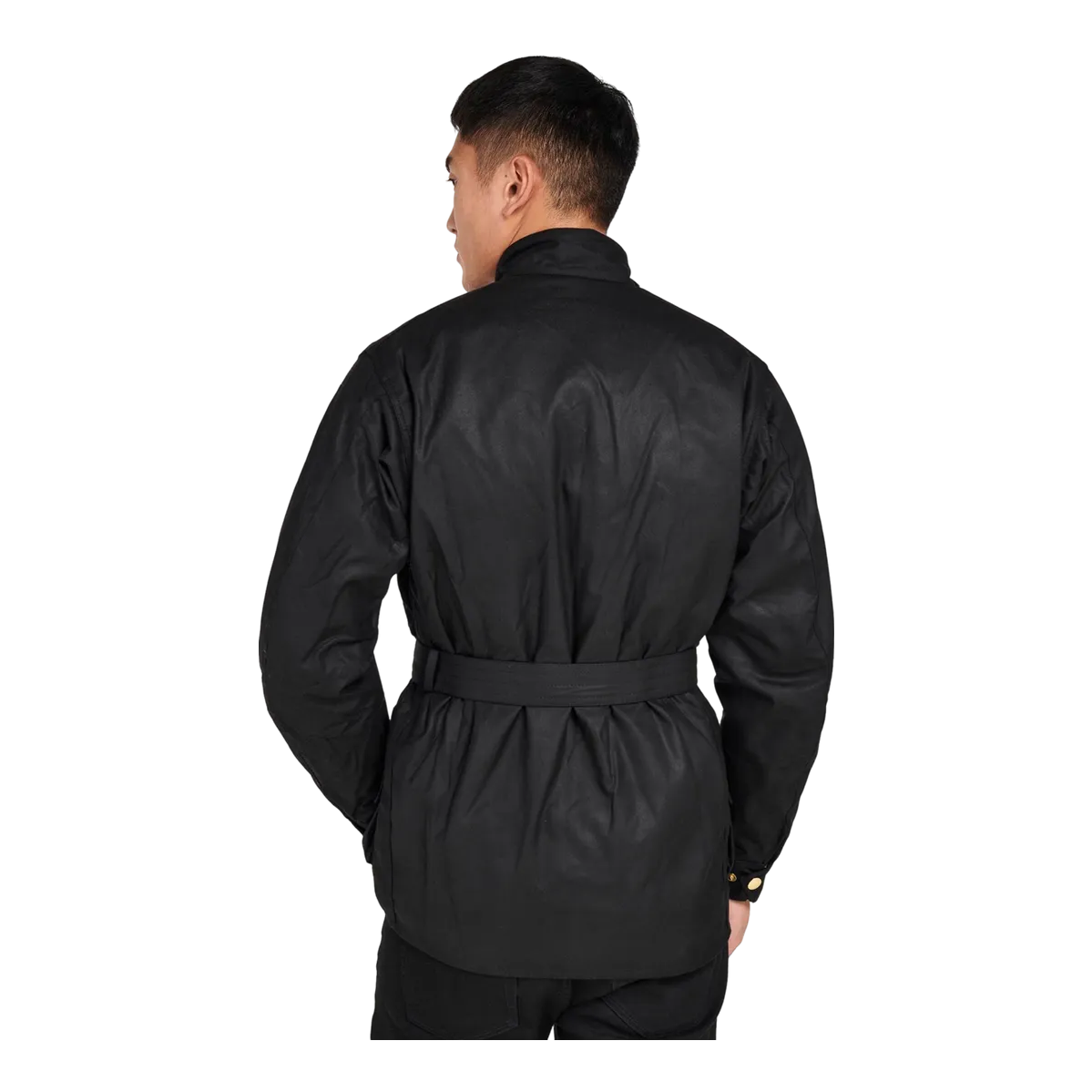 Barbour International Original Waxed Jacket in Black