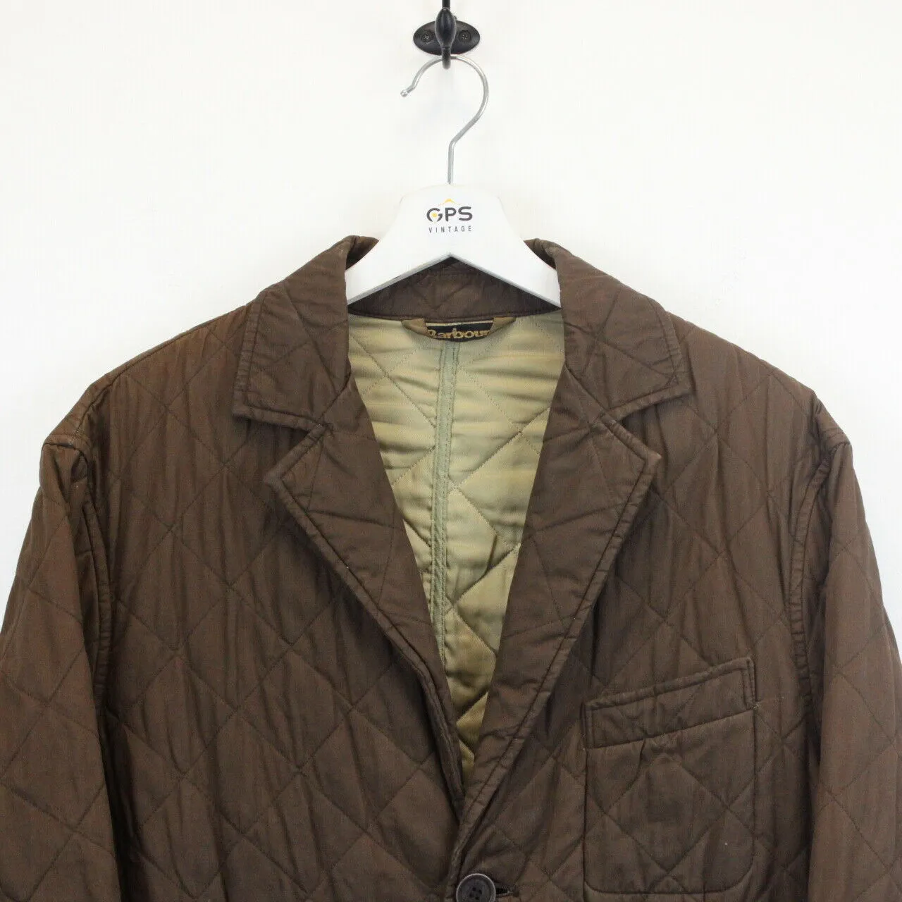 BARBOUR Quilted Jacket Brown | XL