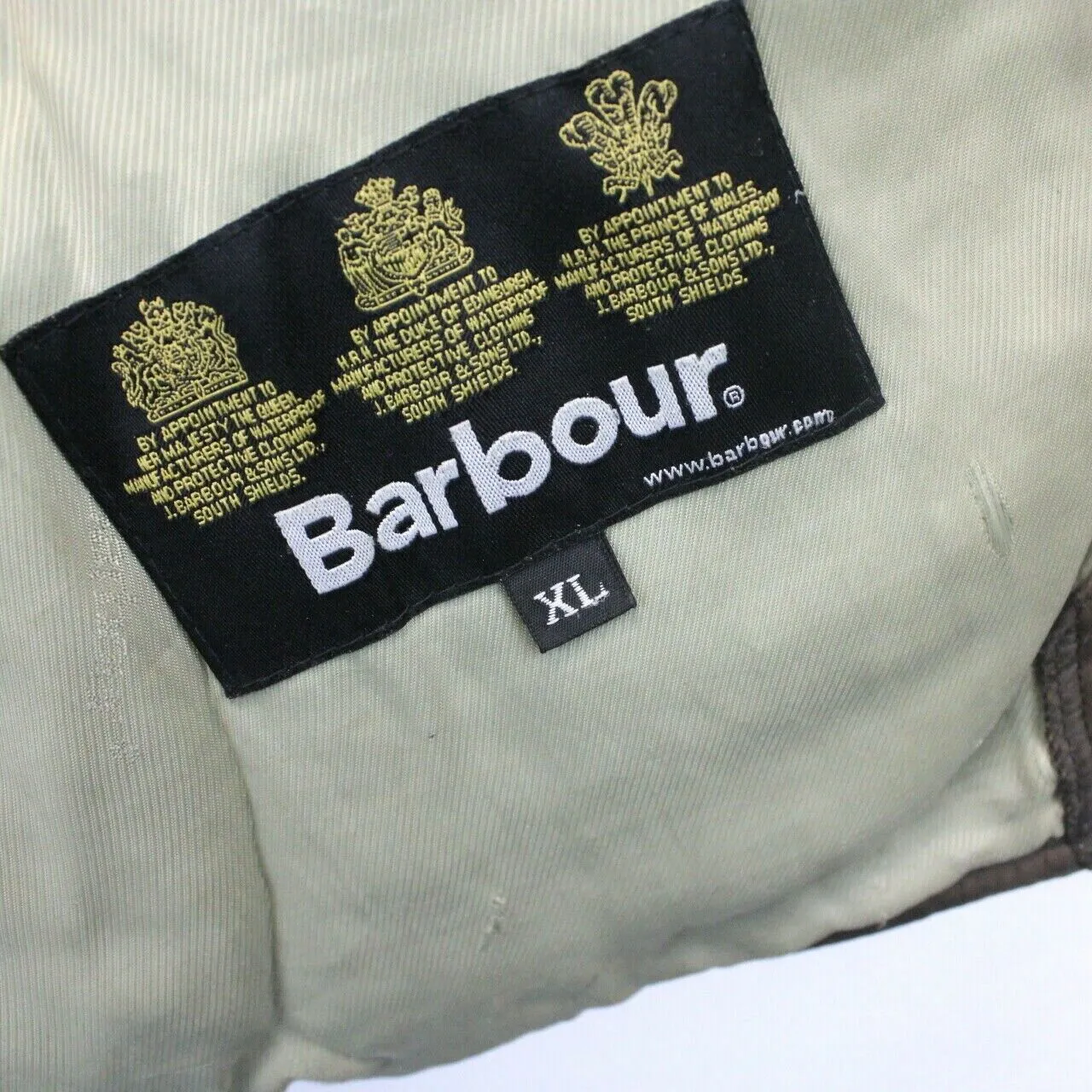 BARBOUR Quilted Jacket Brown | XL