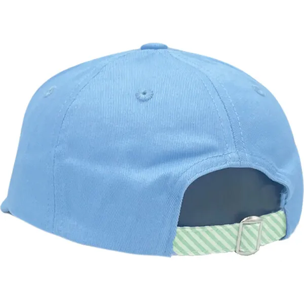 Bits & Bows Tractor Baseball Hat, Blue