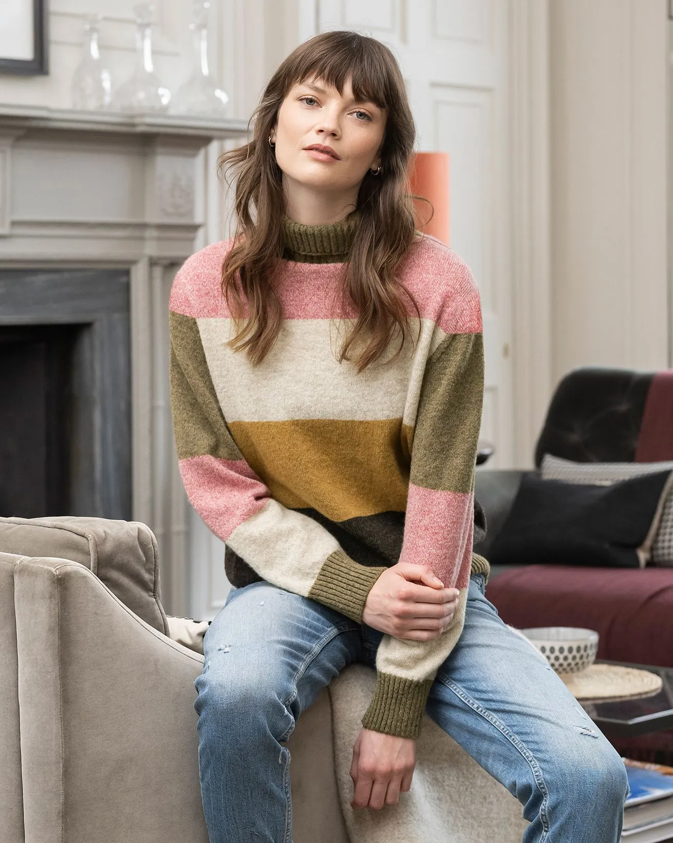 Block Stripe Jumper