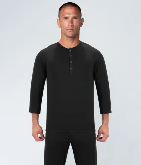 Born Tough Black Bodybuilding Athlete Recovery Sleepwear for Men