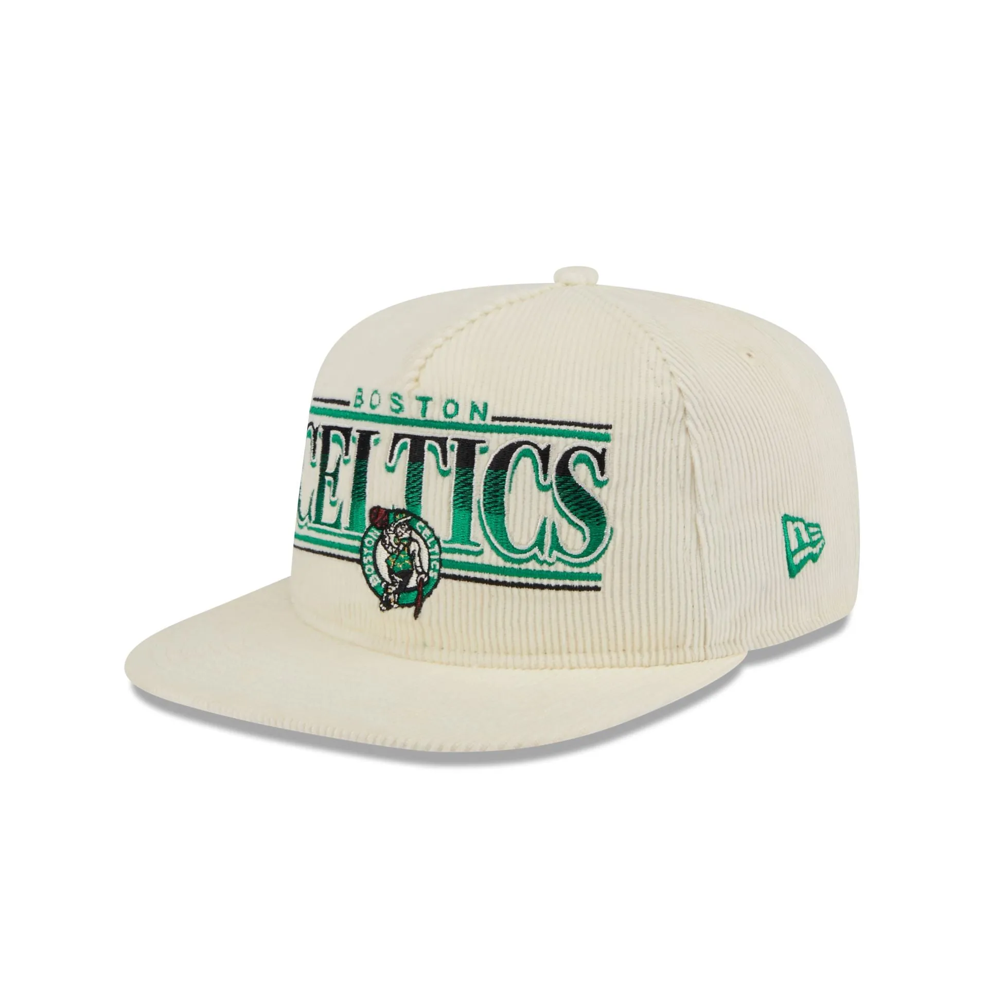 Boston Celtics Throwback Corduroy Golfer Hat