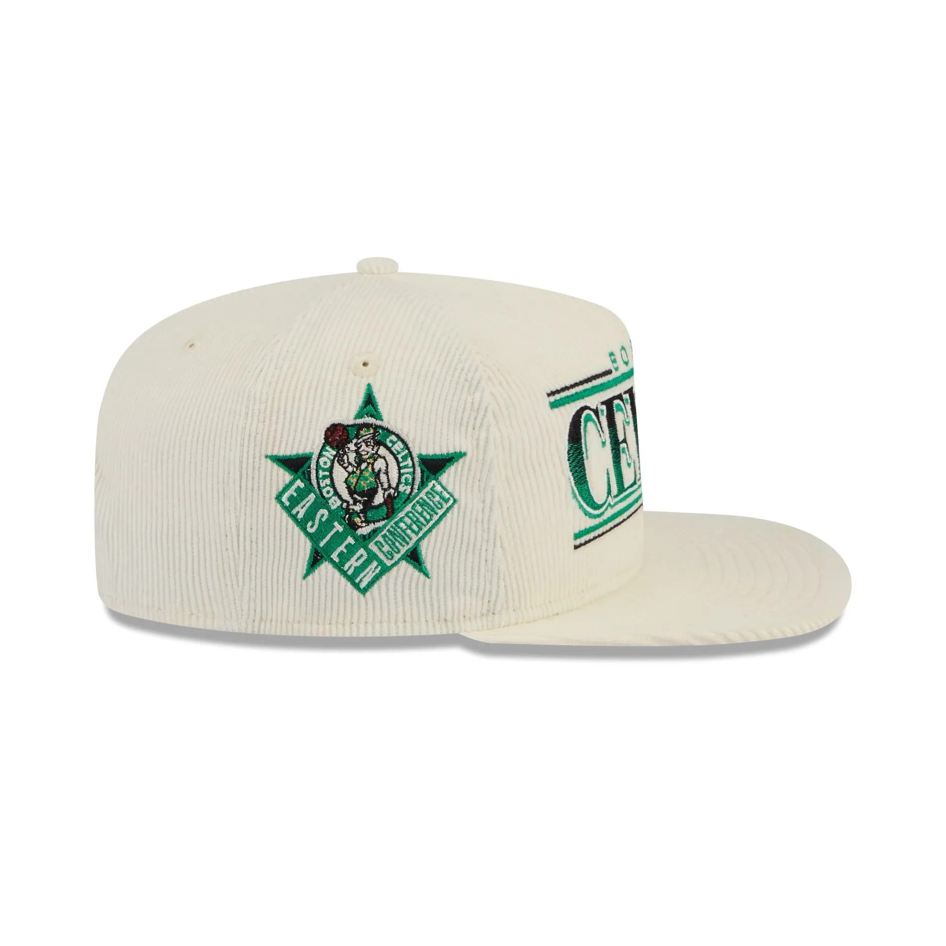 Boston Celtics Throwback Corduroy Golfer Hat