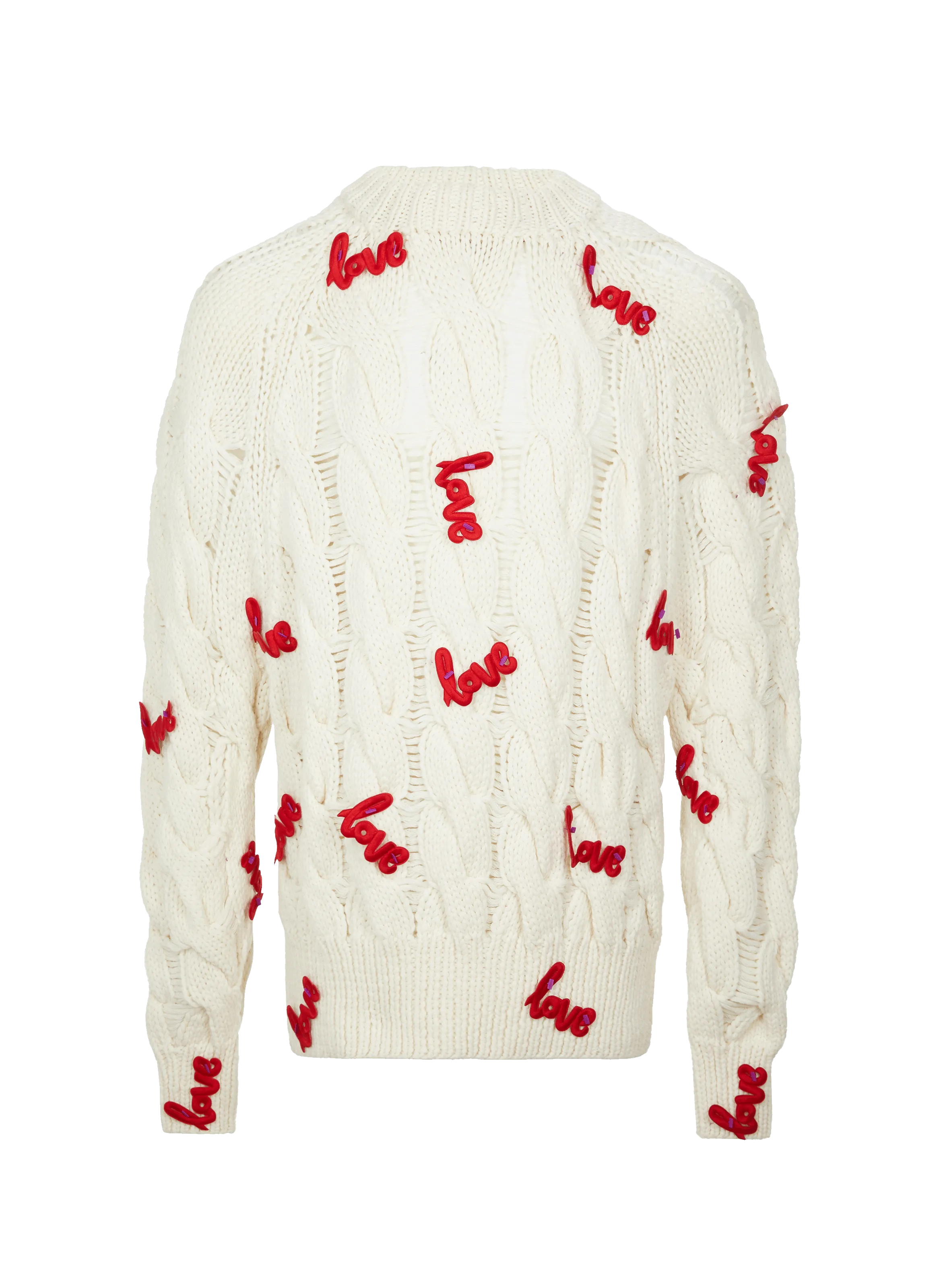 BOTTER  Patterned jumper  - White