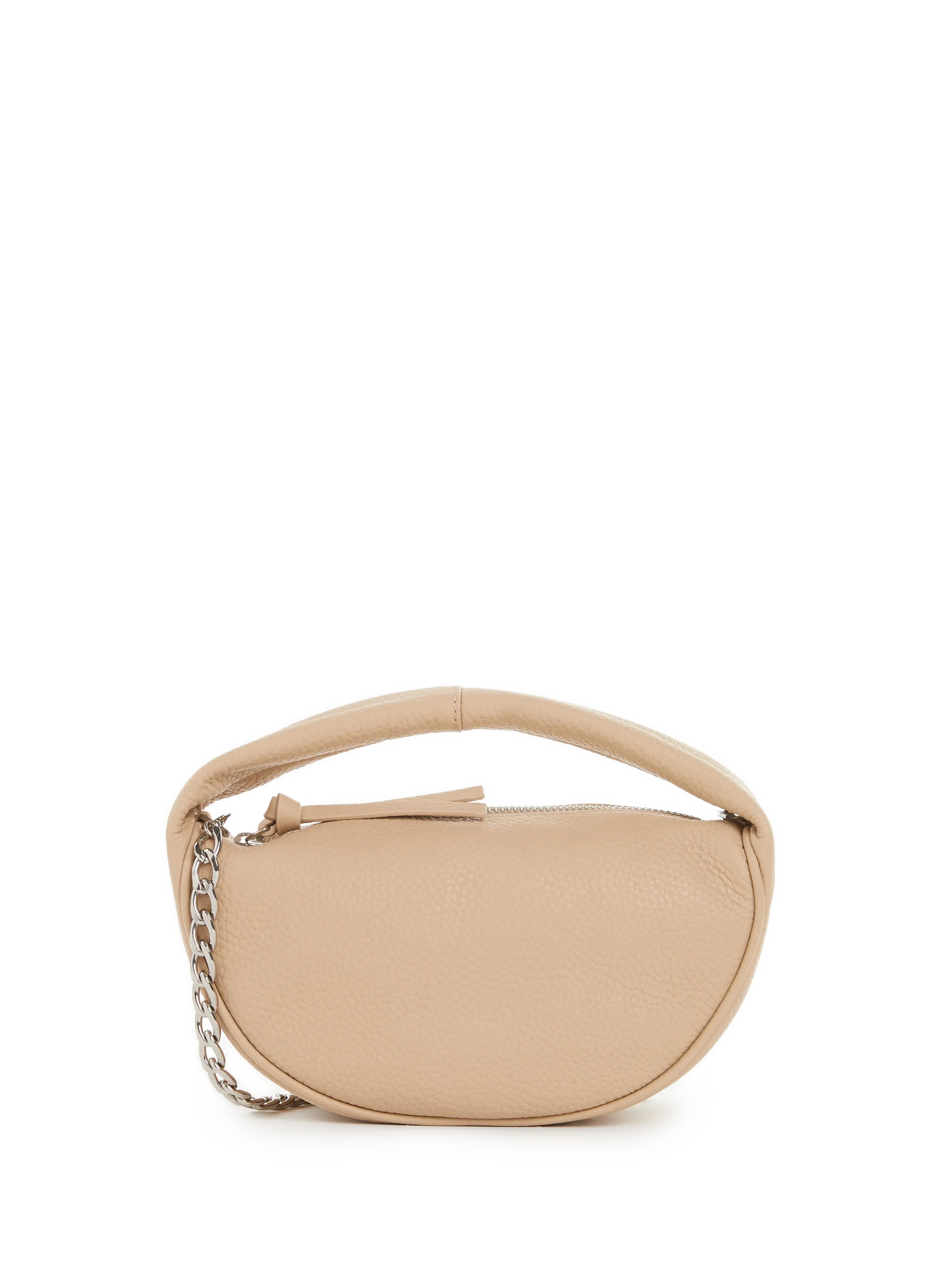 By far  Baby Cush leather handbag - Beige