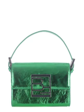 BY FAR Mini bag By Far Fran in metallic leather