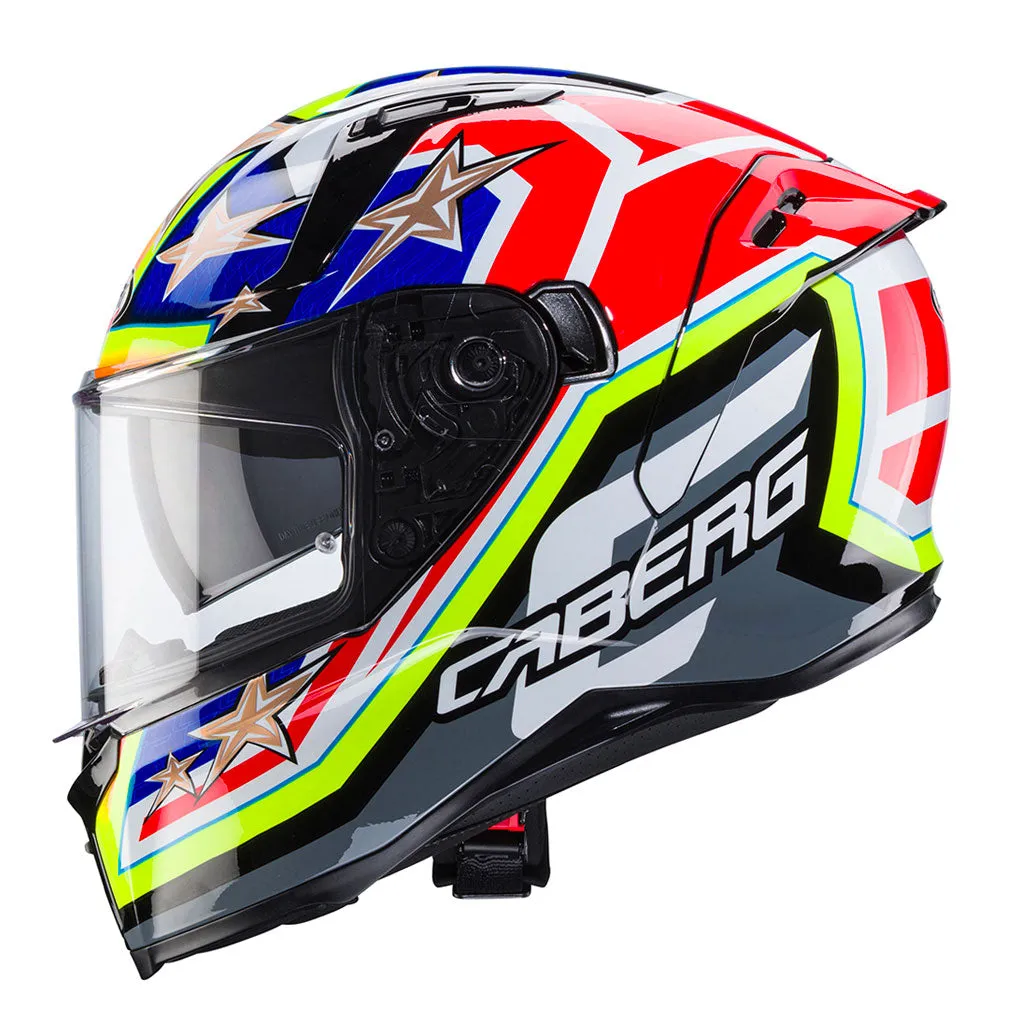 Caberg - Avalon X Track Black/Yellow/Red/Blue Helmet