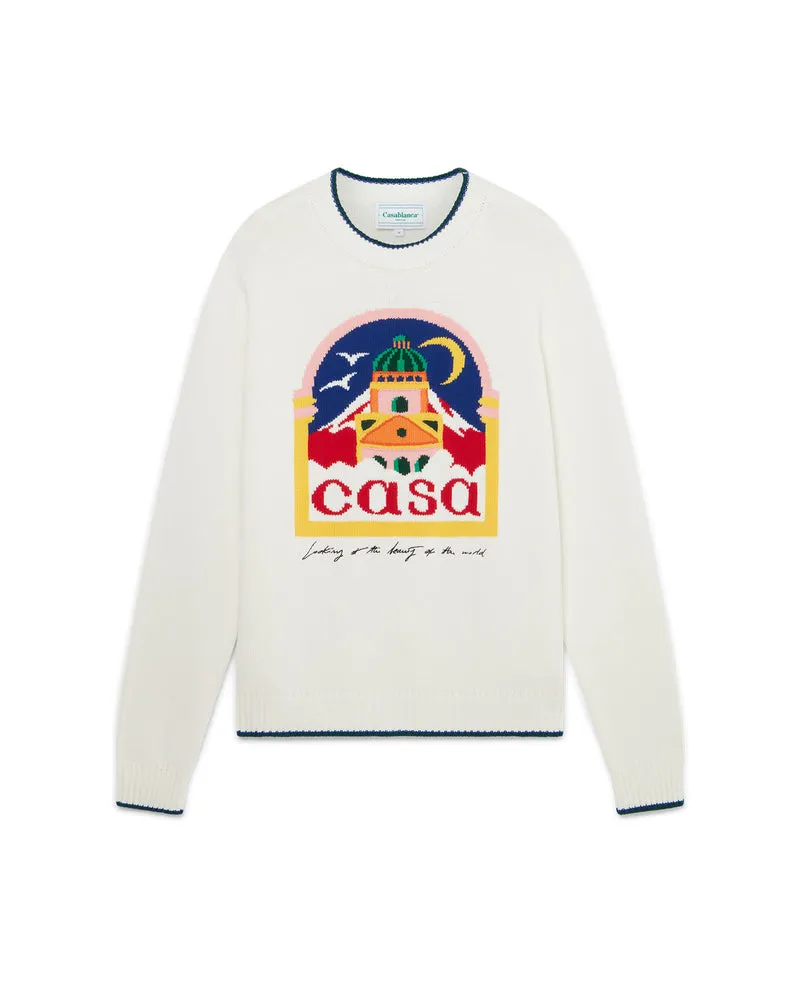 --Casa Intarsia Jumper-