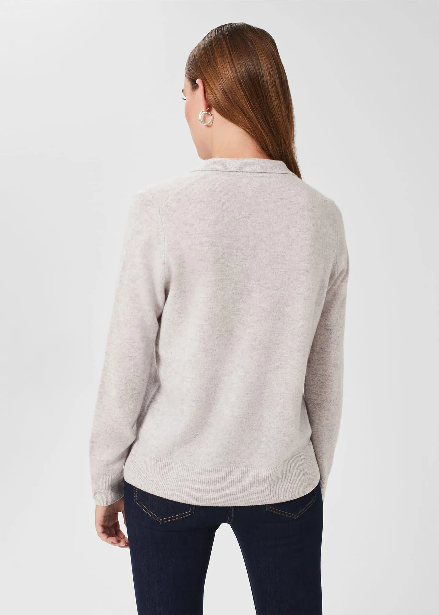 Cashmere Kayla Collared Jumper 