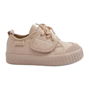 Children's sneakers HI-POLY System Big Star NN374017 Beige