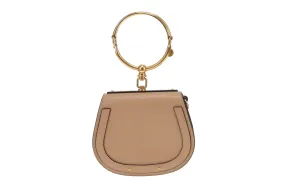 Chloe Beige Leather Nile Bracelet Bag