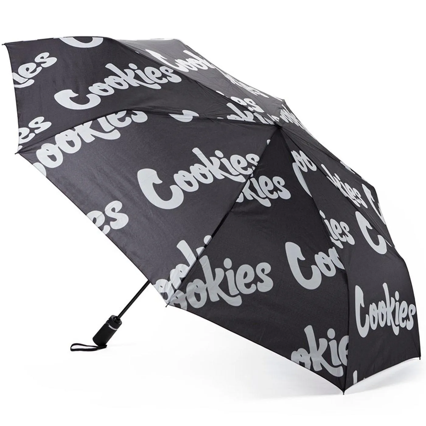 Cookies Original Logo Repeat Umbrella (Black)